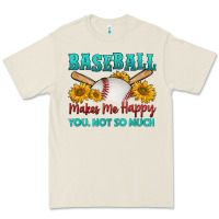 Bone baseball makes me happy you, not so much Premium Tee - HRA Design Shop