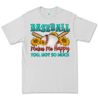 Baseball Makes Me Happy You, Not So Much Premium Tee | Teevron