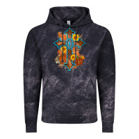 Cloud Black thanksgiving cross pumpkin sunflower Vintage Hoodie - AdoDesignShop