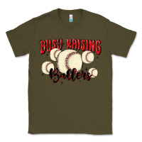 Army Green busy raising ballers Classic Tee - MaliasSmallBusiness