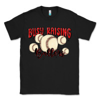 Black busy raising ballers Classic Tee - MaliasSmallBusiness