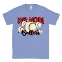 Colony Blue busy raising ballers Classic Tee - MaliasSmallBusiness
