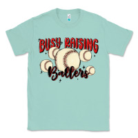 Seafoam busy raising ballers Classic Tee - MaliasSmallBusiness