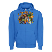 True Royal pumpkin crush truck Zipper Hoodie - LillyAllenDesigns