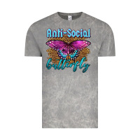 Cloud Rock Western Anti-Social Butterfly Vintage Tee - LillyAllenDesigns