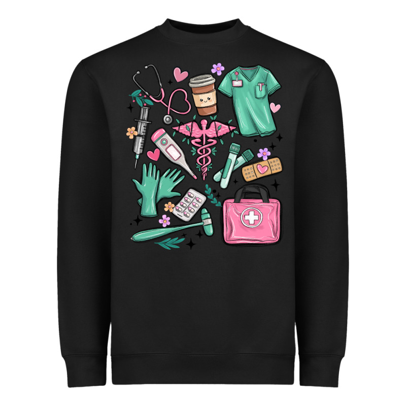 Can't Talk Right Now Doing Medical Assistant Stuff Heavyweight Sweatshirt by MaliasSmallBusiness | Teevron