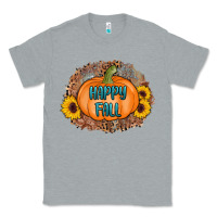 Heather Grey happy fall Classic Tee - AdoDesignShop