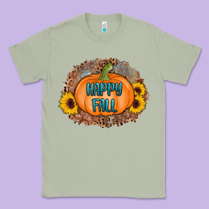 Happy Fall Classic Tee Designed By Adodesignshop