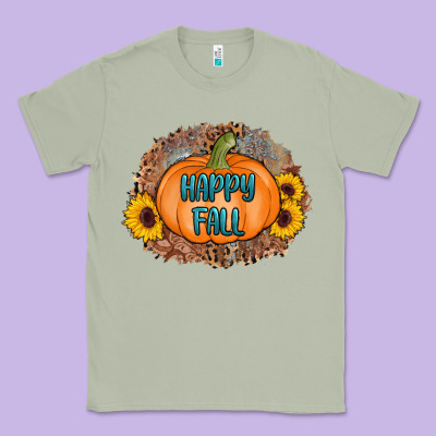Happy Fall Classic Tee Designed By Adodesignshop