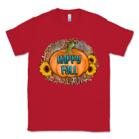 Red happy fall Classic Tee - AdoDesignShop