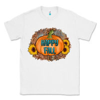 White happy fall Classic Tee - AdoDesignShop