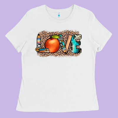 Love Png Ladies Tee Designed By Jahusdesignshop