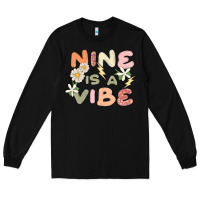 Black nine is a vibe Long Sleeve Tee - MaliasSmallBusiness