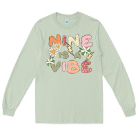Matcha nine is a vibe Long Sleeve Tee - MaliasSmallBusiness