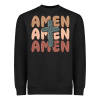 Black amen Heavyweight Sweatshirt - MaliasSmallBusiness