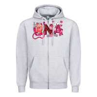 Heather Grey rna breast cancer registered nurse assistant Zipper Hoodie - LillyAllenDesigns