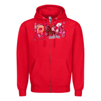 Red rna breast cancer registered nurse assistant Zipper Hoodie - LillyAllenDesigns