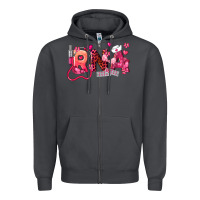 Smoke rna breast cancer registered nurse assistant Zipper Hoodie - LillyAllenDesigns