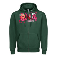Sports Green rna breast cancer registered nurse assistant Zipper Hoodie - LillyAllenDesigns