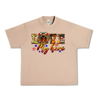 Burro Love My Hero Firefighter Urban Heavy Tee - LillyAllenDesigns