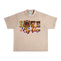 French Oak Love My Hero Firefighter Urban Heavy Tee - LillyAllenDesigns