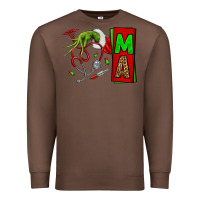 Chestnut Christmas Character Nurse Premium Sweatshirt - NancyCooperArtShop
