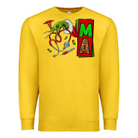 Lemon Christmas Character Nurse Premium Sweatshirt - NancyCooperArtShop