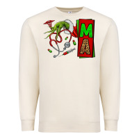 Sandshell Christmas Character Nurse Premium Sweatshirt - NancyCooperArtShop