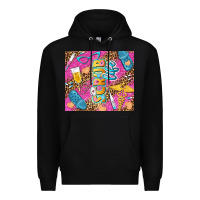 Black scrub life tumbler tbs Premium Hoodie - TumblerDesignByShophia