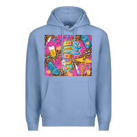 Colony Blue scrub life tumbler tbs Premium Hoodie - TumblerDesignByShophia