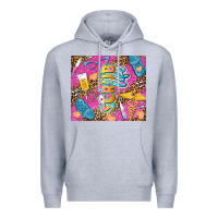 Heather Grey scrub life tumbler tbs Premium Hoodie - TumblerDesignByShophia