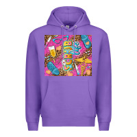 Purple scrub life tumbler tbs Premium Hoodie - TumblerDesignByShophia
