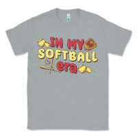 Heather Grey in my softball era Classic Tee - MaliasSmallBusiness