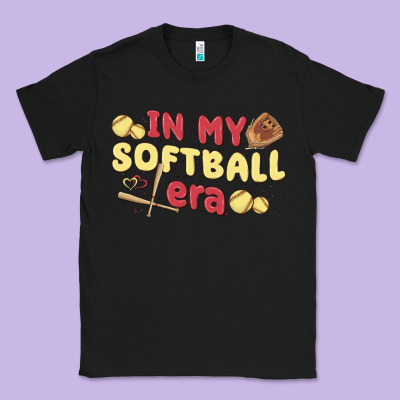 In My Softball Era Classic Tee Designed By Maliassmallbusiness
