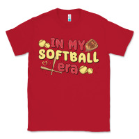 Red in my softball era Classic Tee - MaliasSmallBusiness