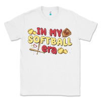 White in my softball era Classic Tee - MaliasSmallBusiness