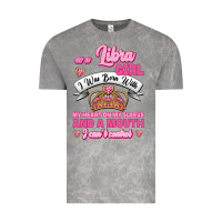 Cloud Rock As A Libra Girl I Was Born With My Heart On My Sleeve And A Mouth Vintage Tee - Jasminsmagicworld