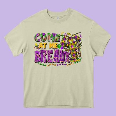 Come At Me Breaux Heavy Core Tee Designed By Fadigitalartstudio