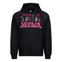 Black One loved mama Valentine's Day Urban Hoodie - FaDigitalArtStudio