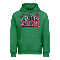 Emerald One loved mama Valentine's Day Urban Hoodie - FaDigitalArtStudio