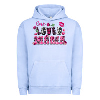 Pigment Grape Ice One loved mama Valentine's Day Urban Hoodie - FaDigitalArtStudio