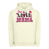 Pigment Pistachio One loved mama Valentine's Day Urban Hoodie - FaDigitalArtStudio