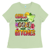 Matcha girls weekend booze and bitches Ladies Tee - Zillion Design Studio