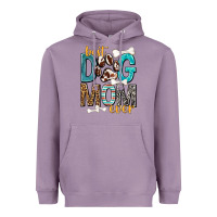 Lavender Best Dog Mom Ever Heavyweight Hoodie - texasbilliewilder
