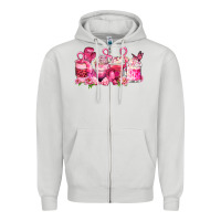 Dove Grey cancer coffee cups Zipper Hoodie - LillyAllenDesigns