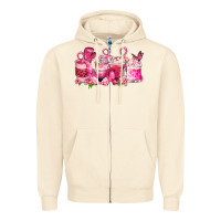 Sandshell cancer coffee cups Zipper Hoodie - LillyAllenDesigns
