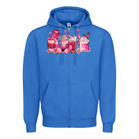 True Royal cancer coffee cups Zipper Hoodie - LillyAllenDesigns