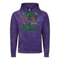 Cloud Purple Leopard Glitter One Lucky Nurse Vintage Hoodie - Artiststas