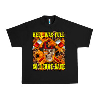 Black Western Hell Was Full So I Came Back Urban Heavy Tee - LillyAllenDesigns