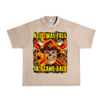 French Oak Western Hell Was Full So I Came Back Urban Heavy Tee - LillyAllenDesigns